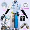 Anime Genshin Impact Cosplay Chongyun Cosplay Costume Game Genshin Impact Chong Yun Costume Halloween Party Outfit And Wig