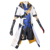 Game Genshin Impact Cosplay Costume Albedo Cosplay Genshin Project Wigs Boots Outfit Anime Halloween Party Costume