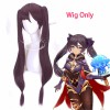 Game Genshin Impact Mona Cosplay Costume Hat Earrings Shoes Anime Wig Women Sexy Halloween Party Dress Body Suit