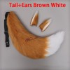 Game Genshin Impact Gorou Cosplay Costume Fox Tail Ears Anime Wig Cosplay Carnival Party Costume For Men Boy Women