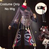 Genshin Impact Hutao Cosplay Costume Uniform Wig Cosplay Anime Game Hu Tao Chinese Style Halloween Costumes For Women