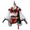 Genshin Impact Cosplay Yan Fei  Outfit Halloween Carnival Suit Cosplay Costume