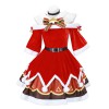 Genshin Impact Cosplay Barbara Christmas Hoop Skirt Dress Cosplay Costume