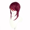 Genshin Impact Cosplay Rosaria Short Wine Red Cosplay Wigs