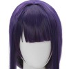 Genshin Impact Cosplay Baal Dark Purple Long Braid Cosplay Wigs